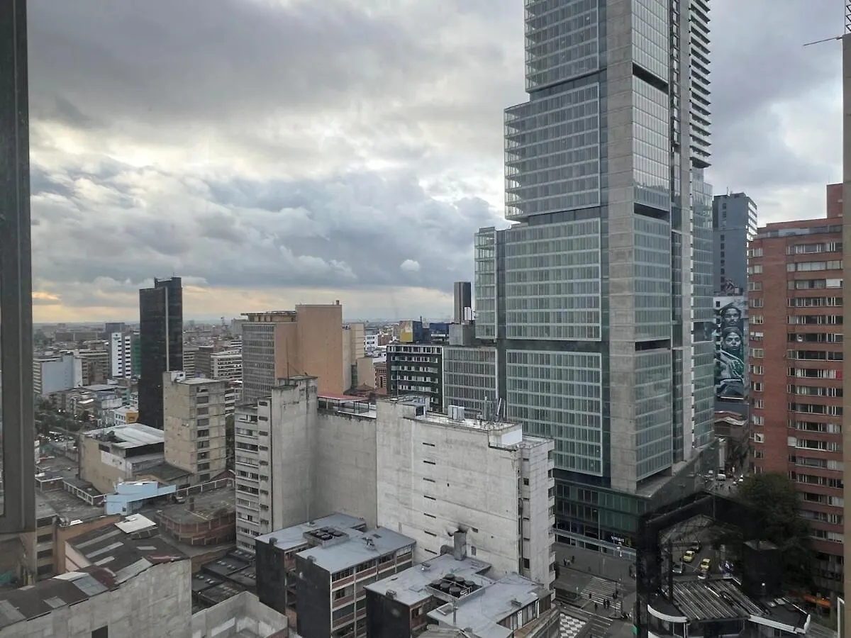 公寓 Comodo Y Acogedor Loft La Candelaria 波哥大